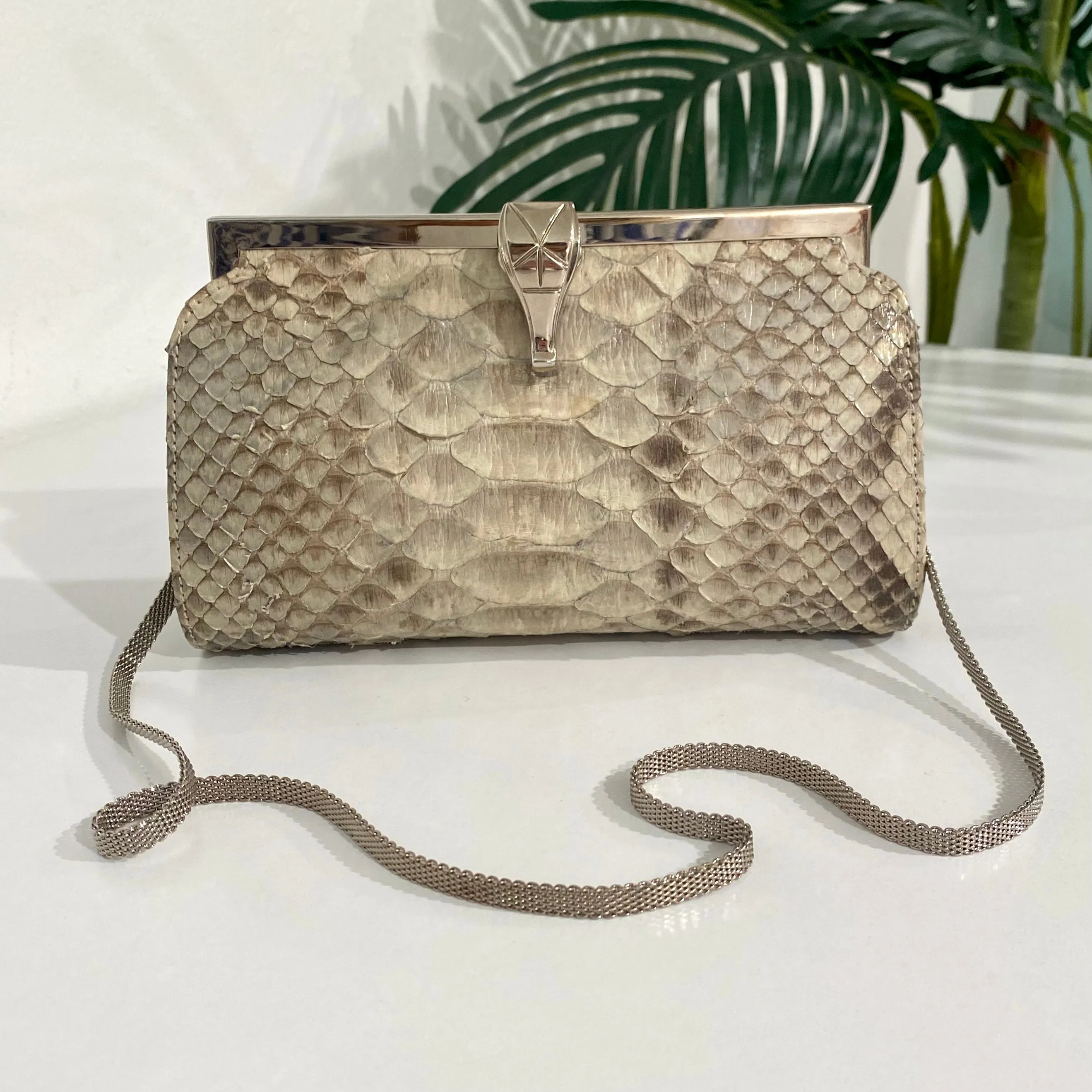 Barry Kieselstein-Cord Python Clutch