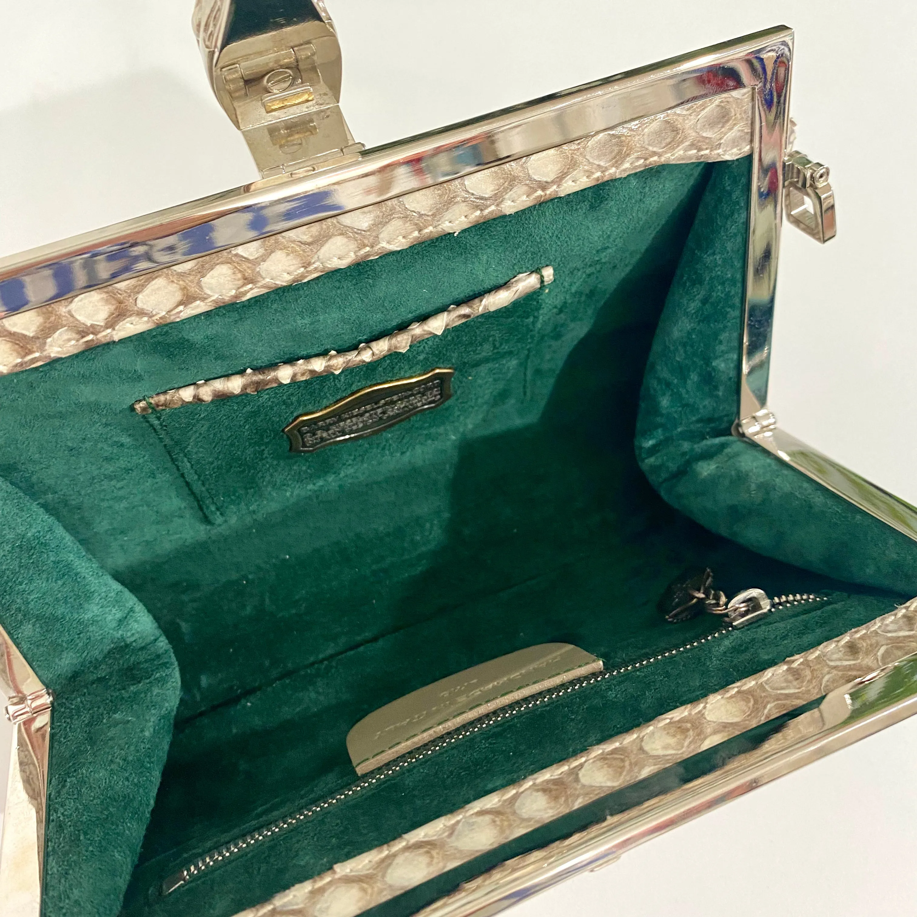 Barry Kieselstein-Cord Python Clutch