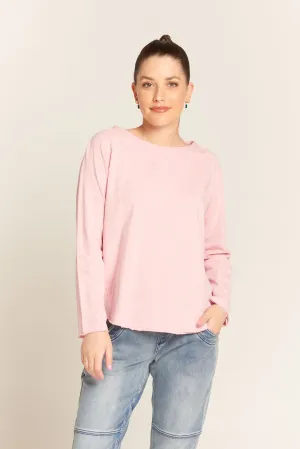 Basic Cotton Tee Soft Pink