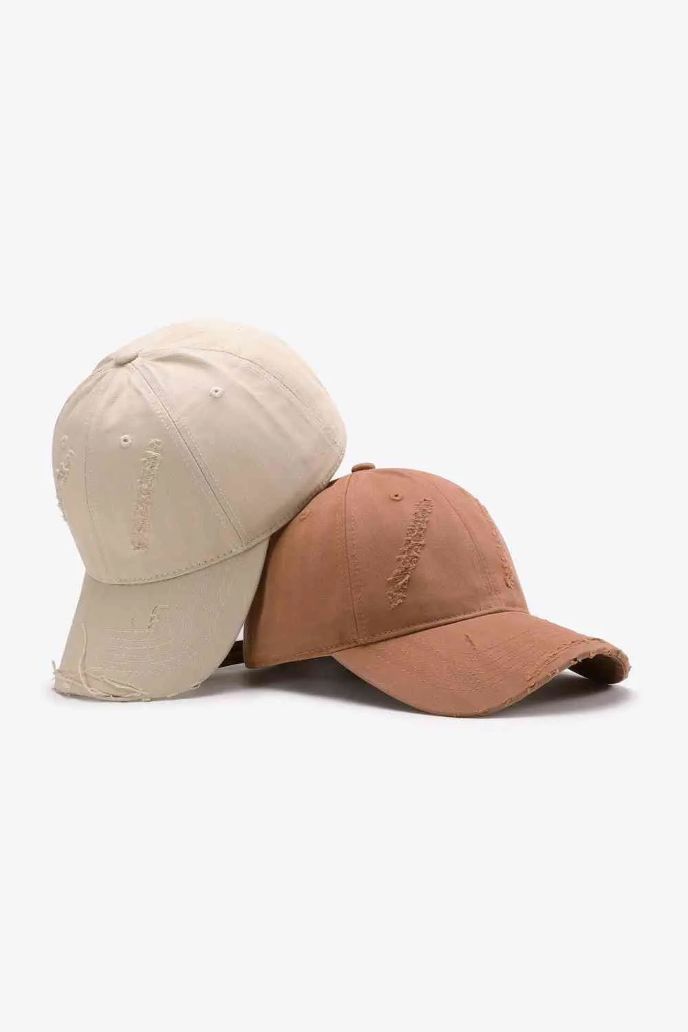 Basic Distressed Adjustable Baseball Cap