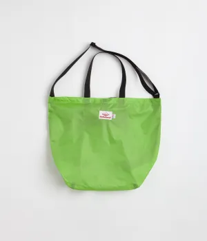 Battenwear Packable Tote Bag - Lime Green / Black