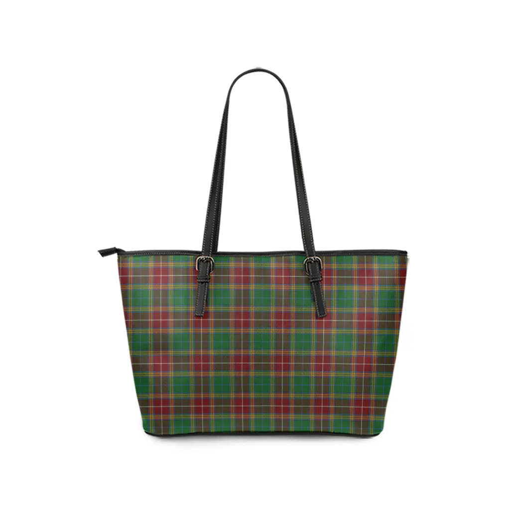 Baxter Tartan Leather Tote Bag