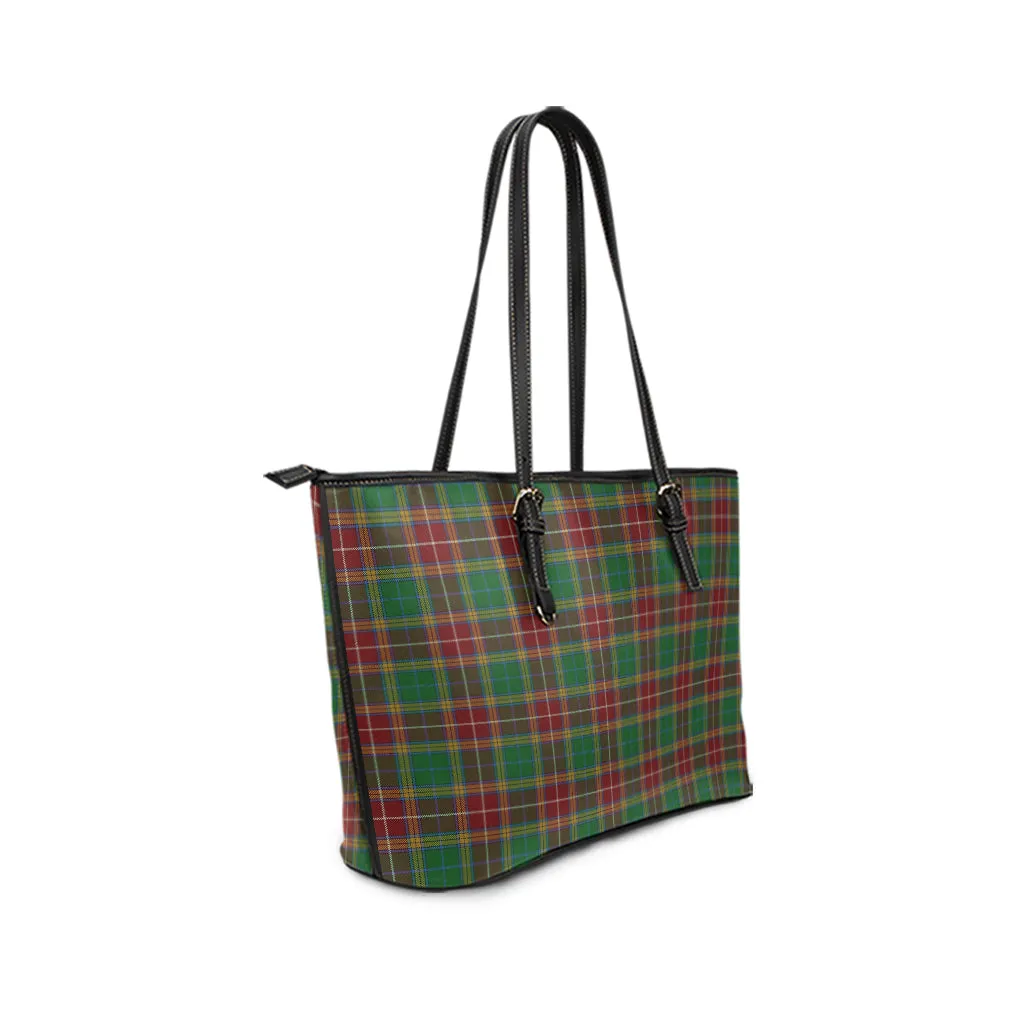 Baxter Tartan Leather Tote Bag