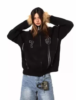 BB Sporty Style Zipped Sweater