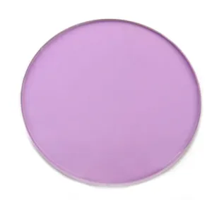 BCLEAR 1.56 Index Aspheric Photochromic Anti-Blue Anti-Glare Myopic Lenses Color Purple