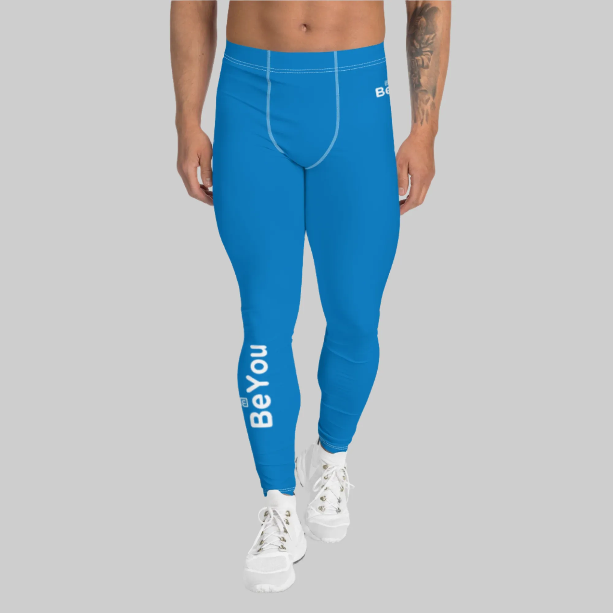 Be-Attractive Unisex Athletic Blue Leggings
