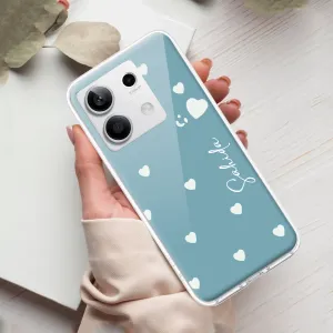 Be Loved Customize Transparent Silicon Case Sky Blue For Redmi/Xiaomi