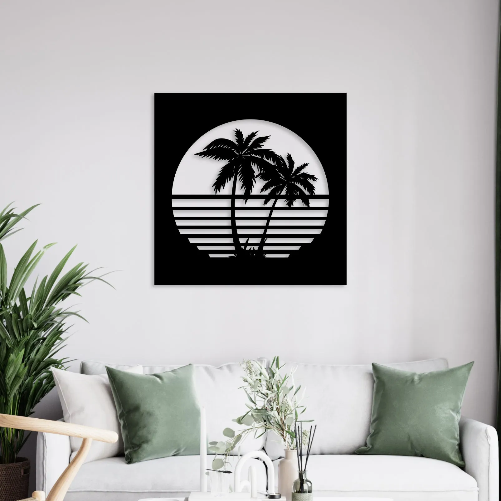 Beach Look Metal Wall Art