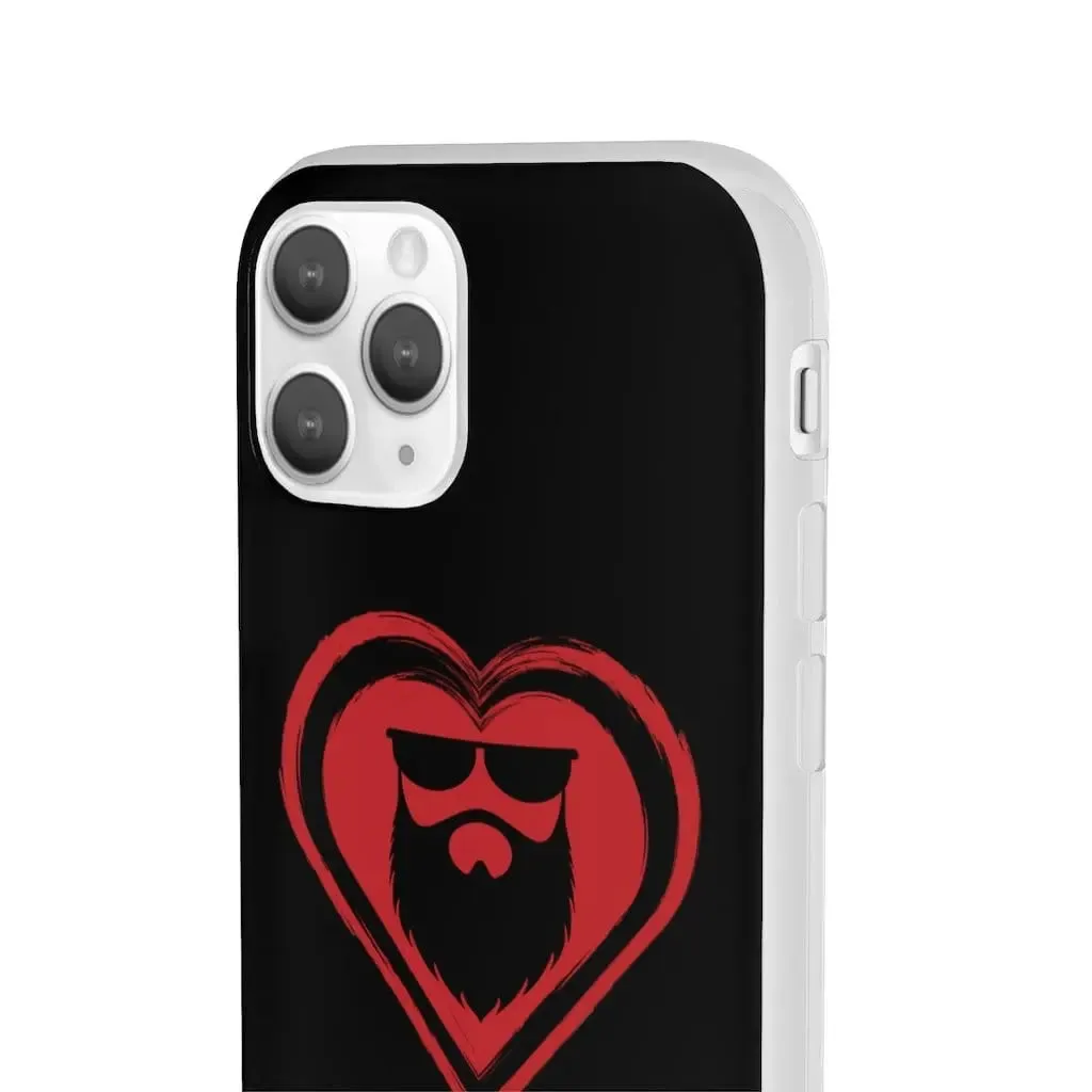 Beard Love Black Durable Phone Case