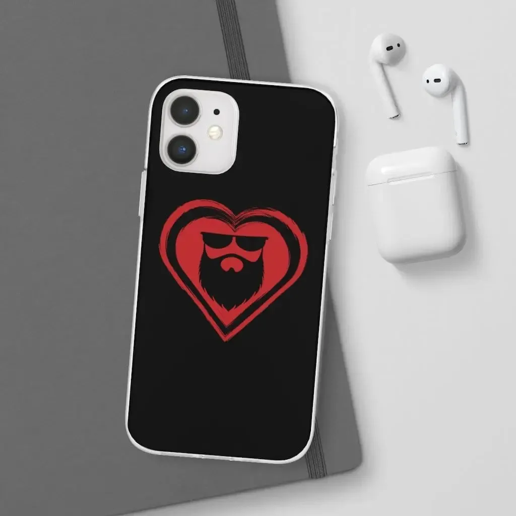 Beard Love Black Durable Phone Case