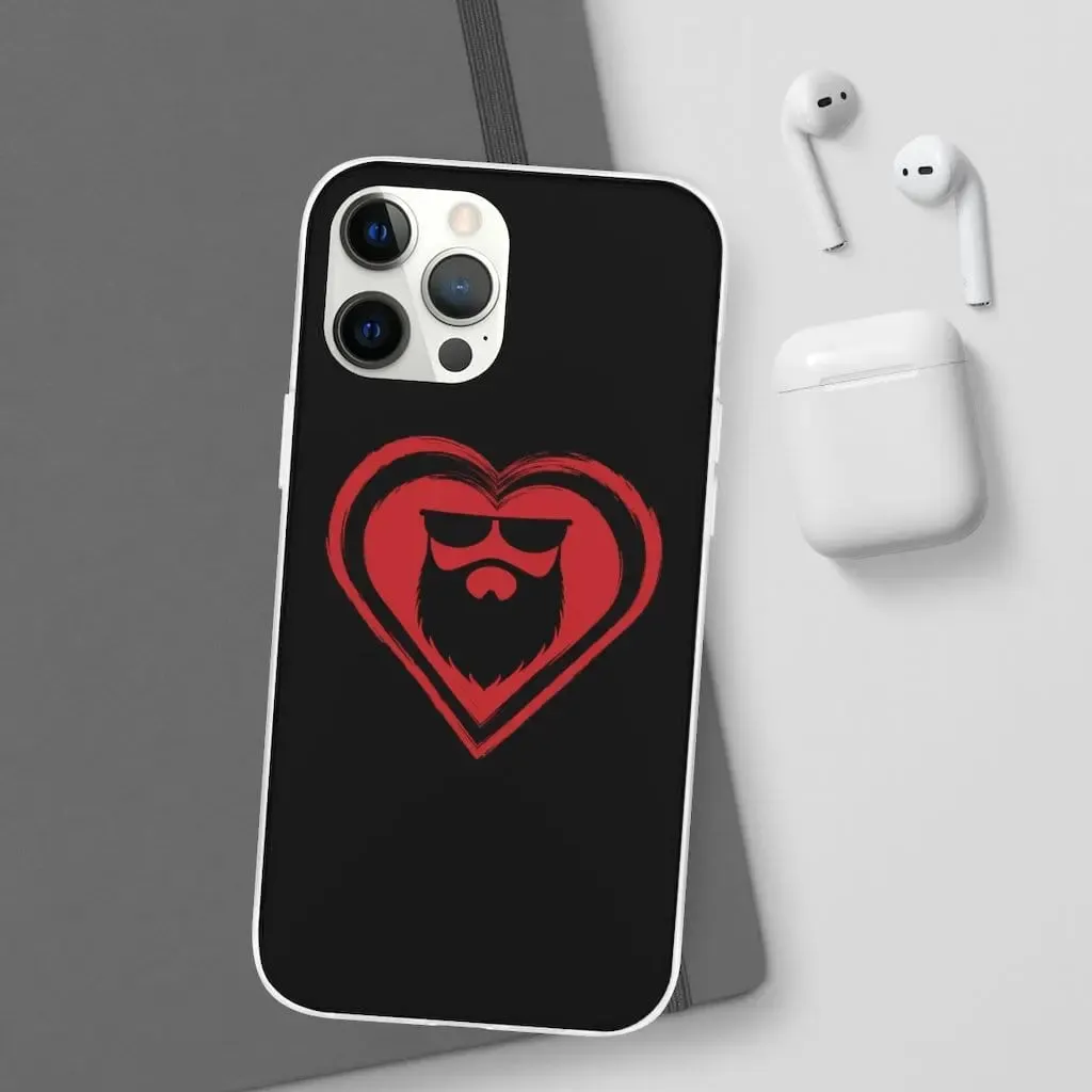 Beard Love Black Durable Phone Case