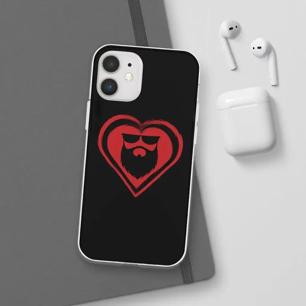 Beard Love Black Durable Phone Case
