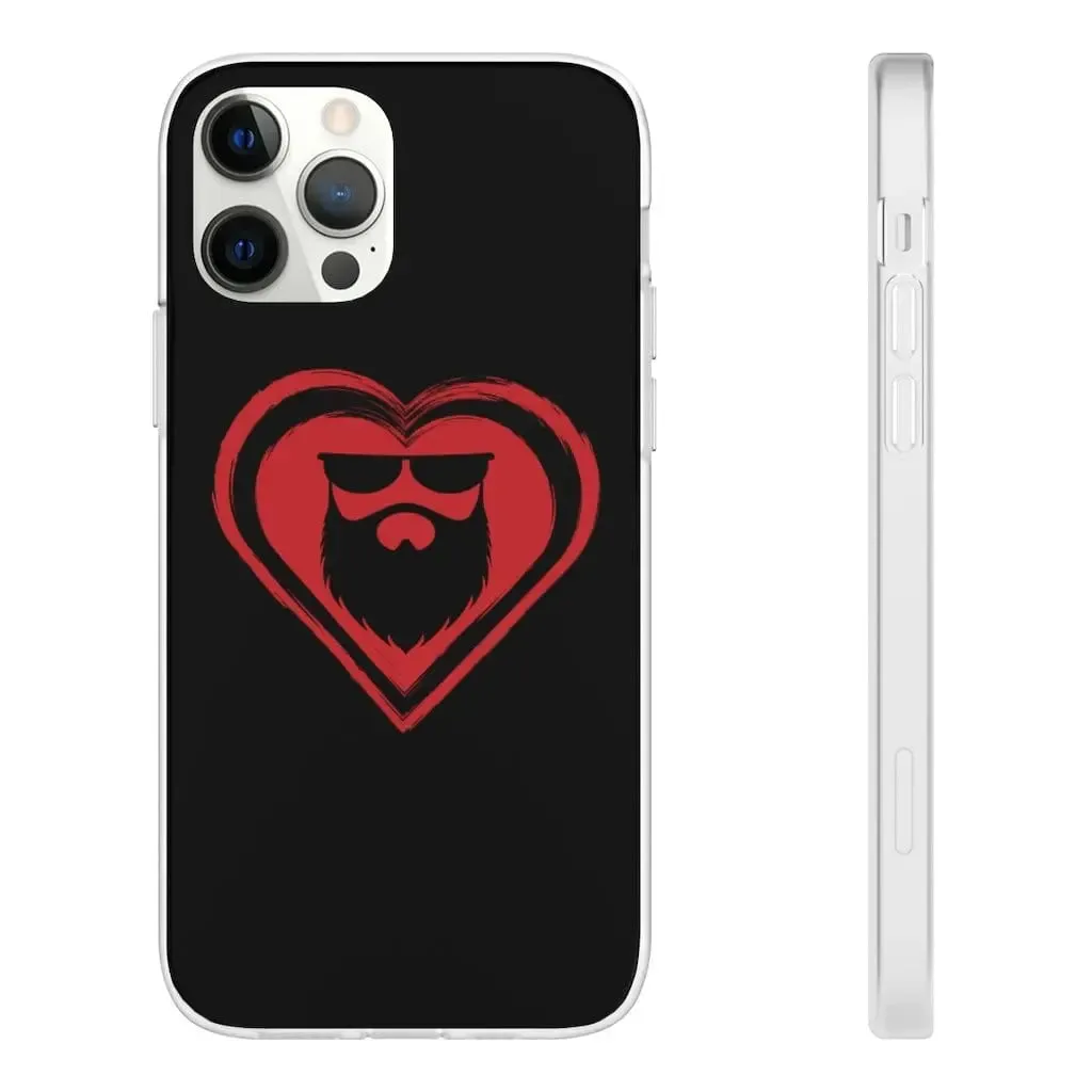 Beard Love Black Durable Phone Case