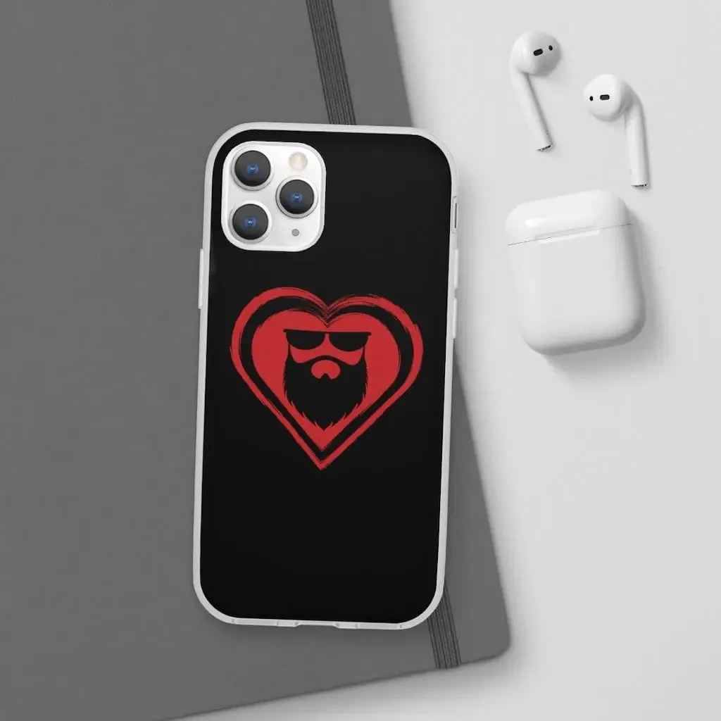 Beard Love Black Durable Phone Case
