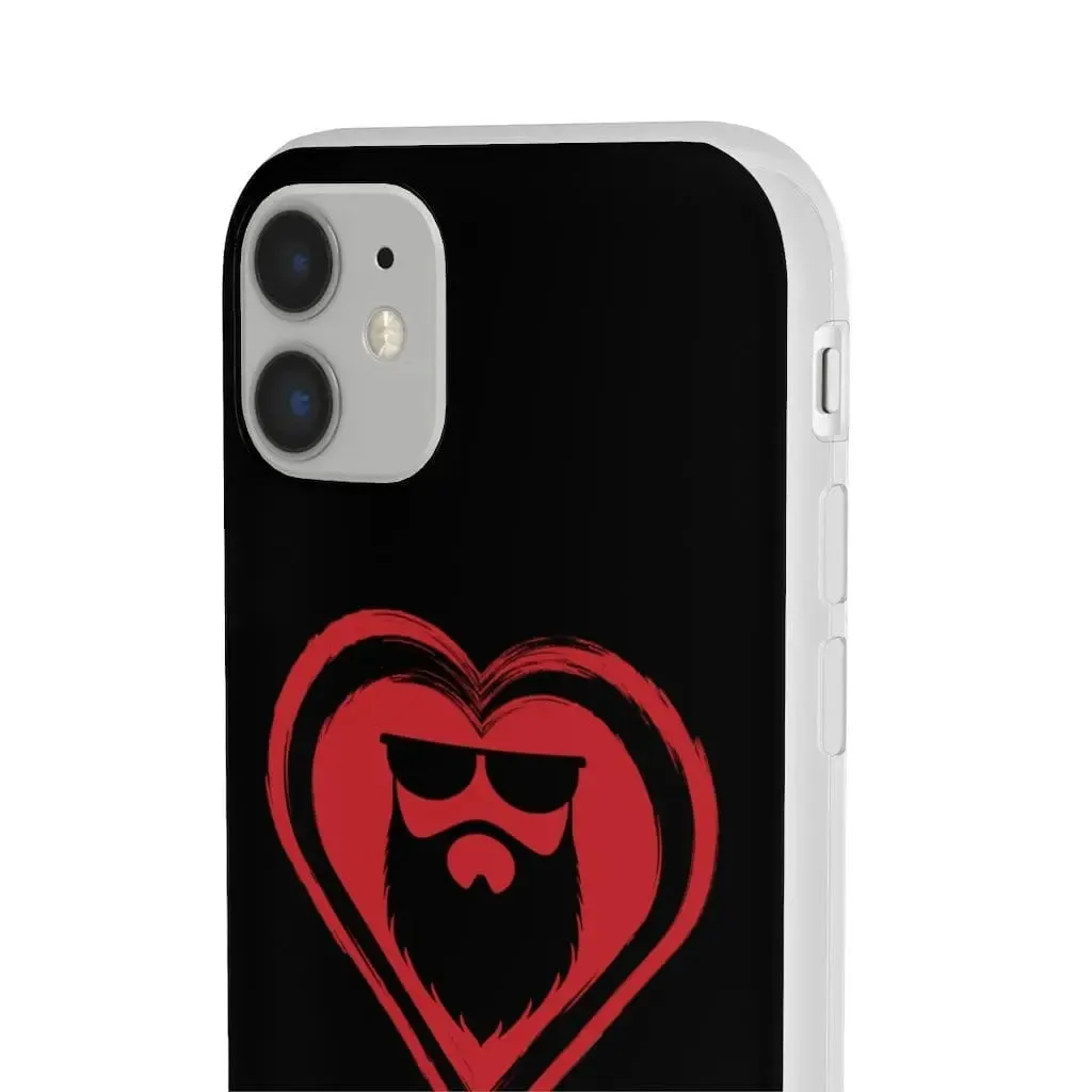 Beard Love Black Durable Phone Case