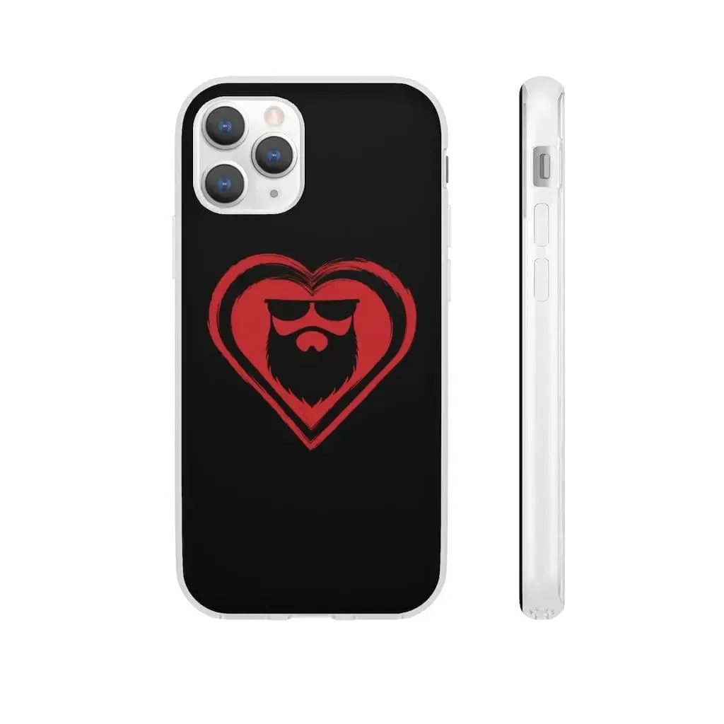 Beard Love Black Durable Phone Case