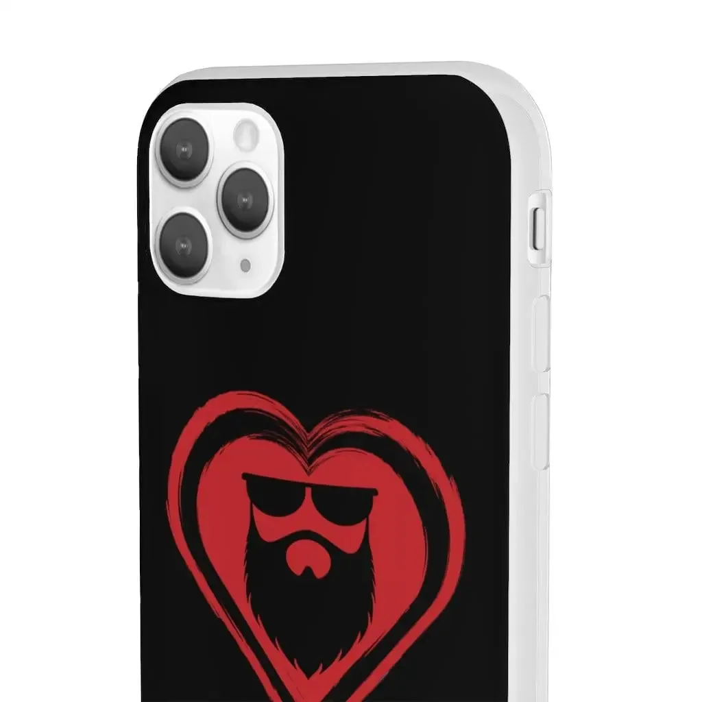 Beard Love Black Durable Phone Case