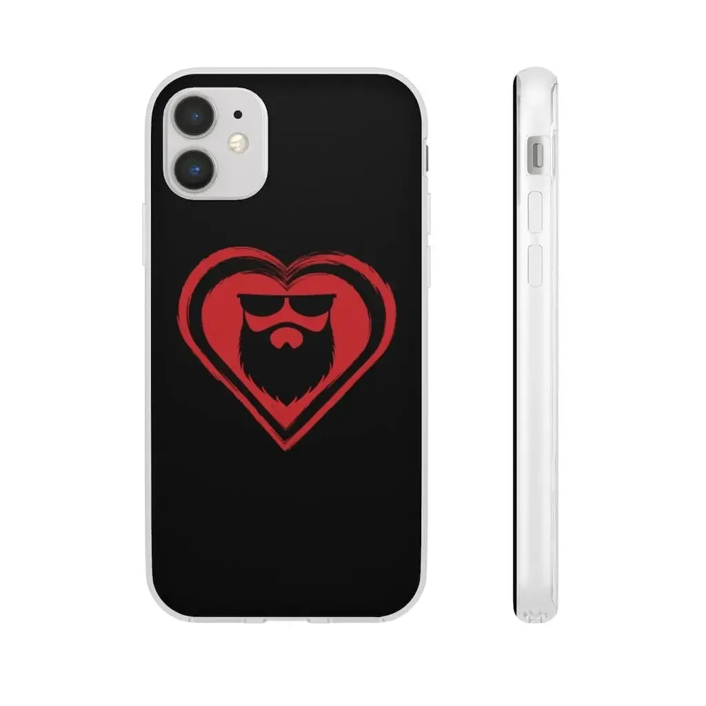 Beard Love Black Durable Phone Case