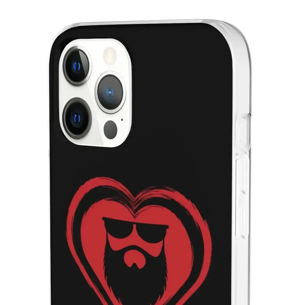 Beard Love Black Durable Phone Case