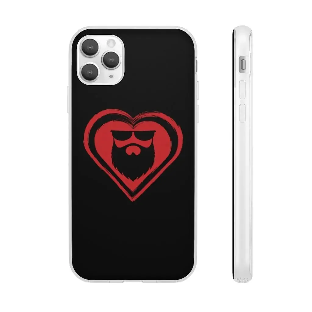 Beard Love Black Durable Phone Case