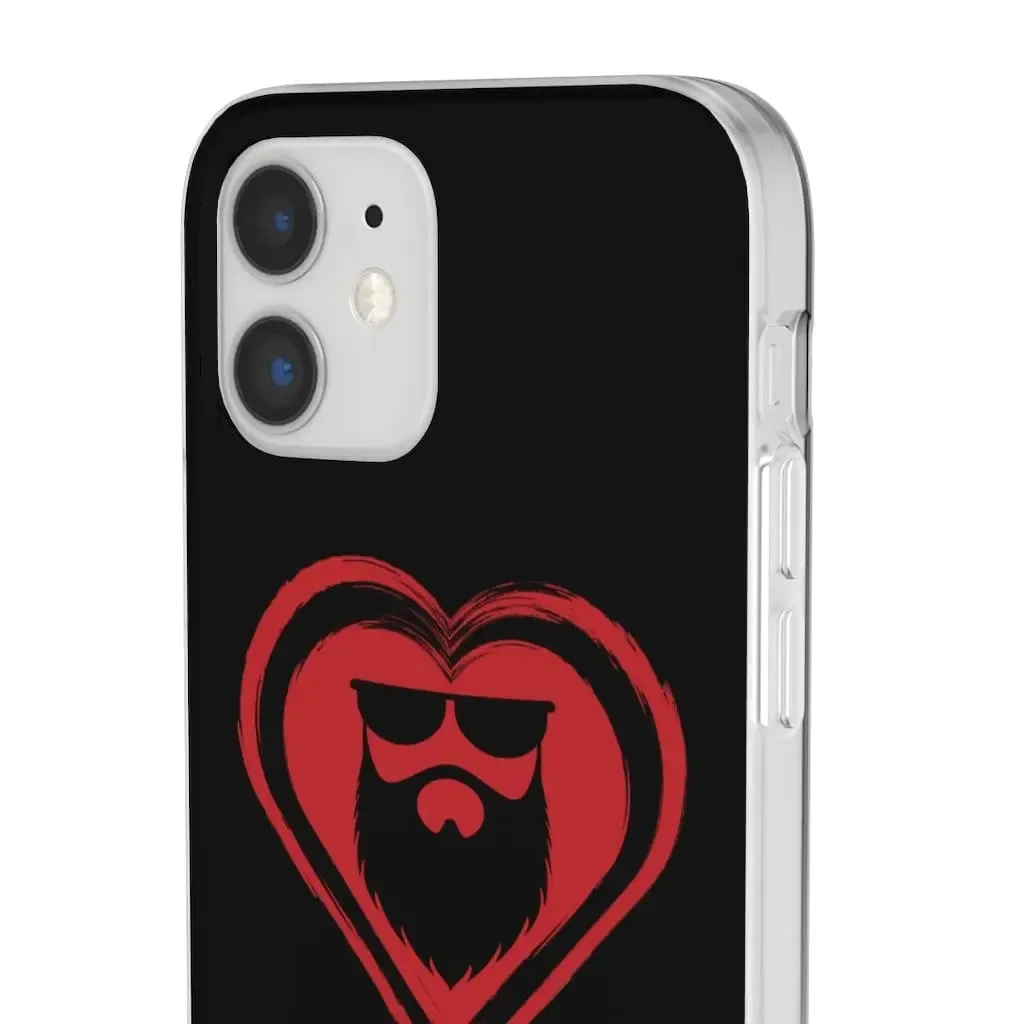 Beard Love Black Durable Phone Case