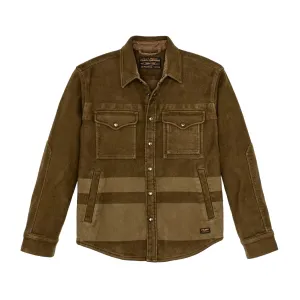 Beartooth Jac-Shirt | Marsh Olive Stripe