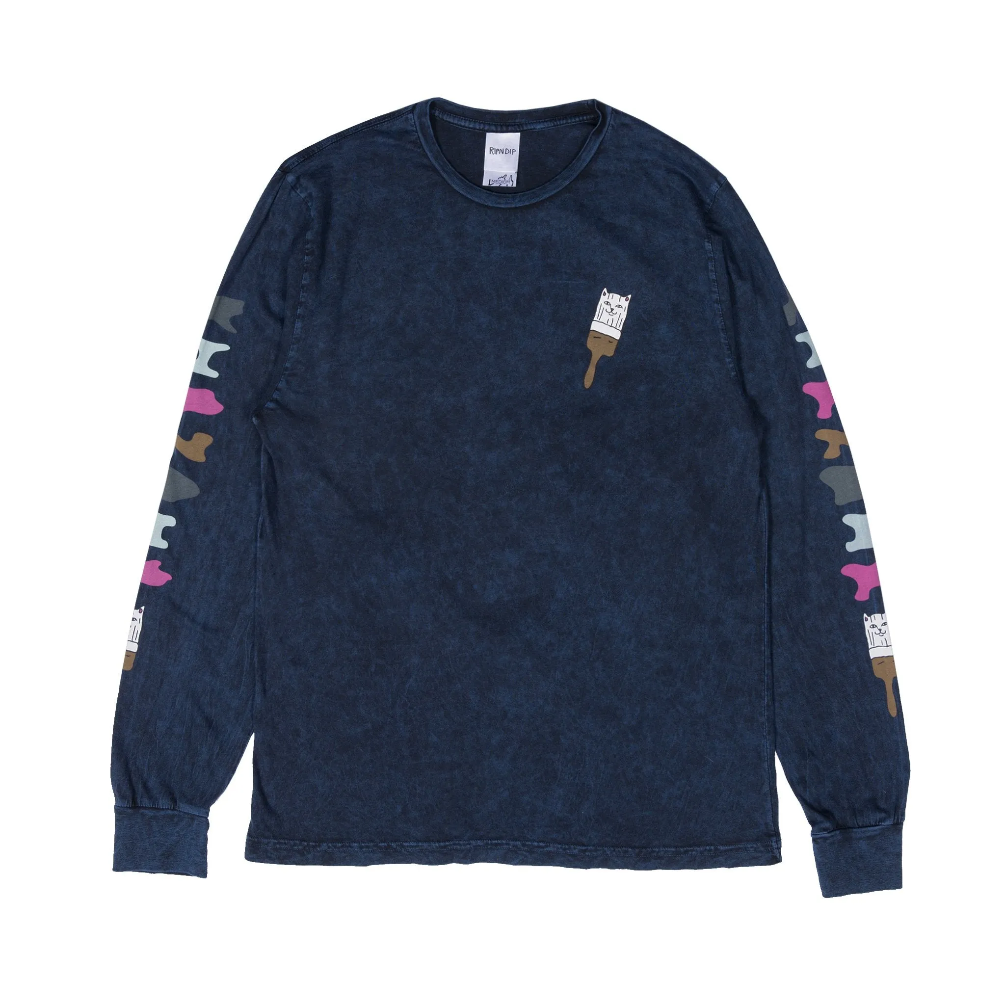 Beautiful Mountain L/S (Navy Mineral Wash)