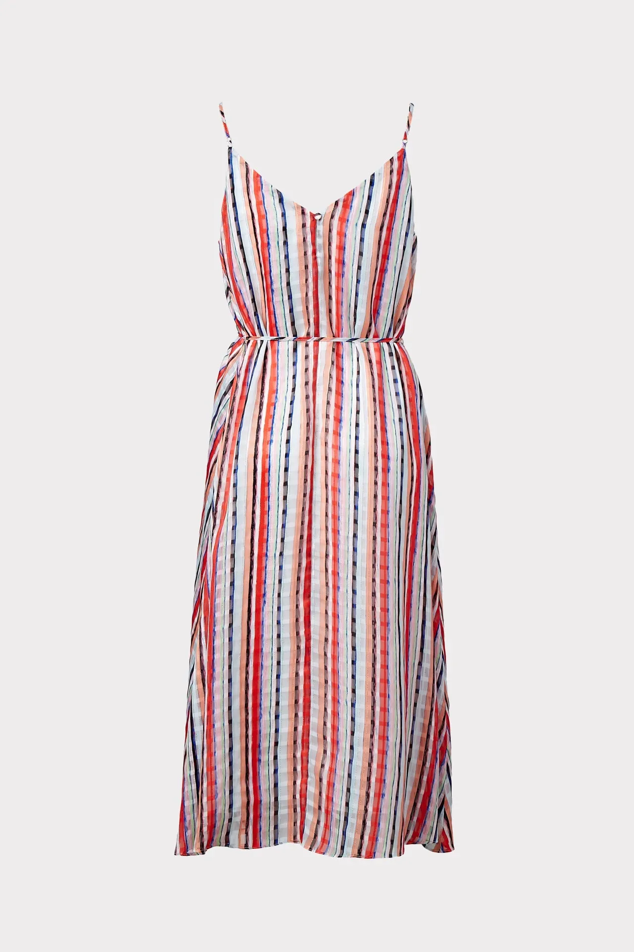 Becca Watercolor Stripe Dress