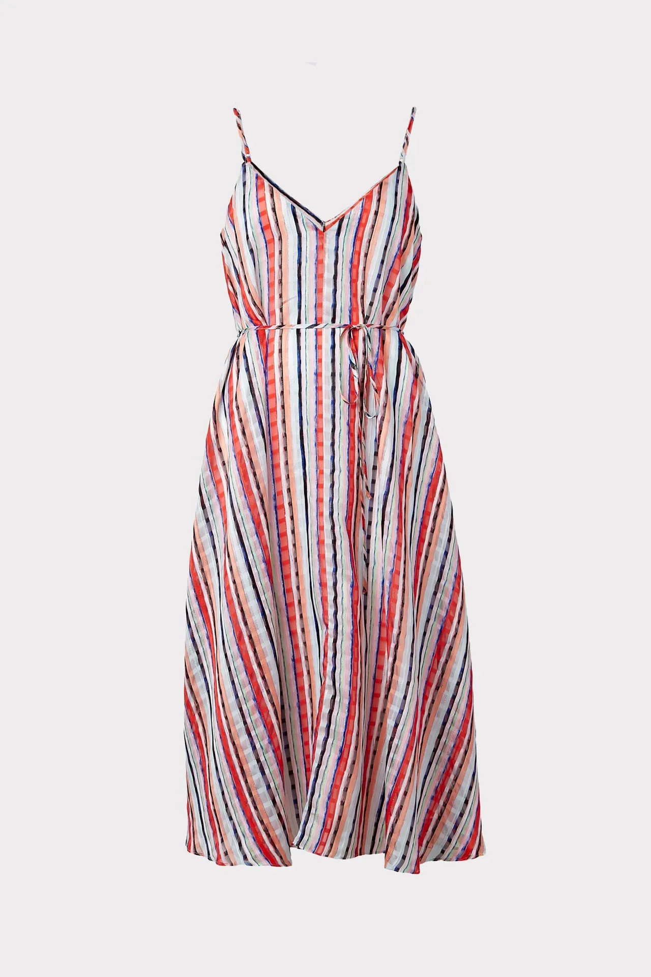 Becca Watercolor Stripe Dress