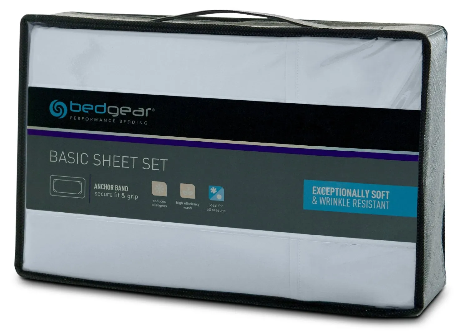 Bedgear™ Basic Queen Sheet Set - Mist