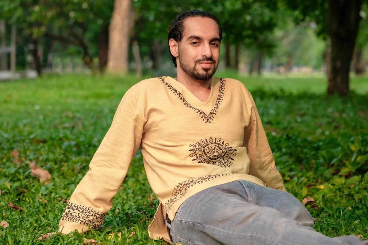 Beige Mandala Shirt