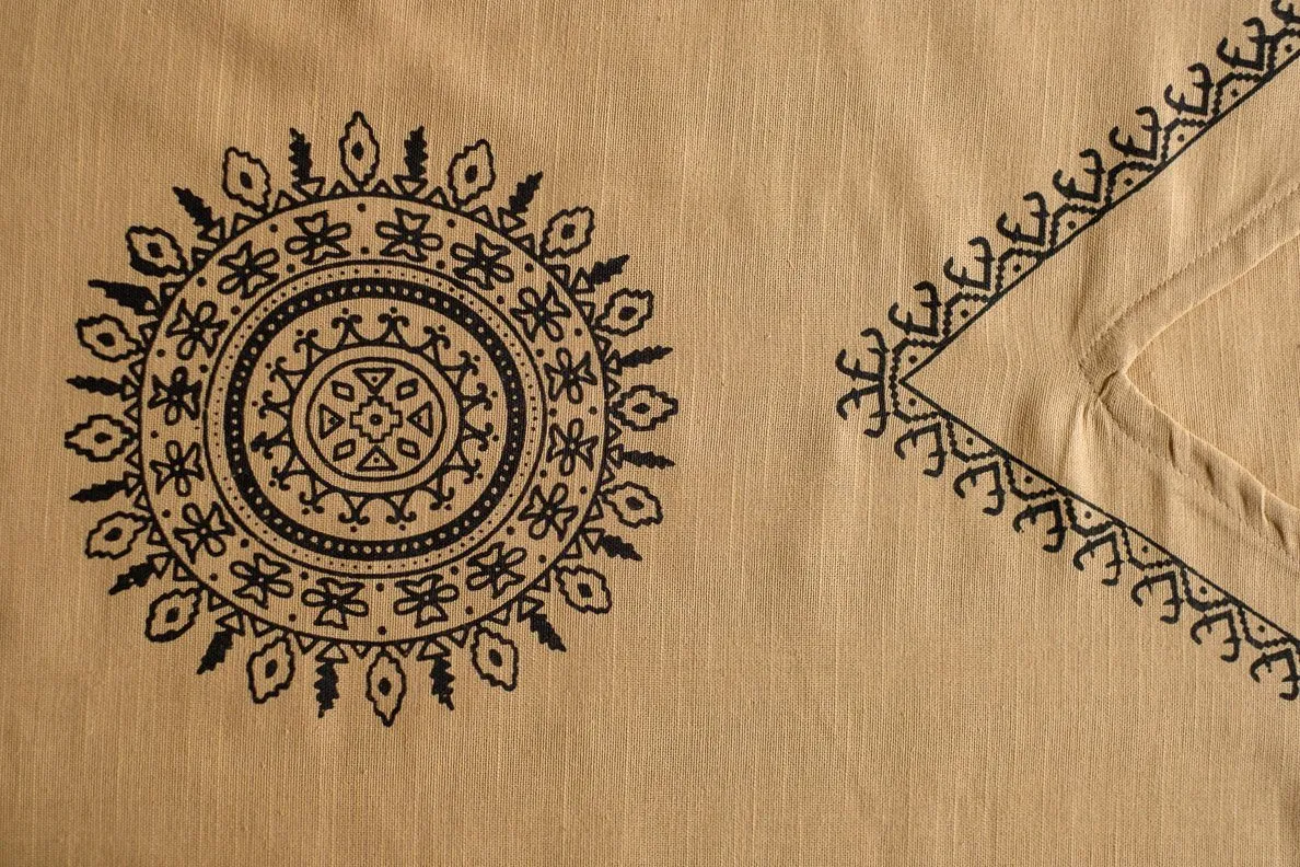 Beige Mandala Shirt