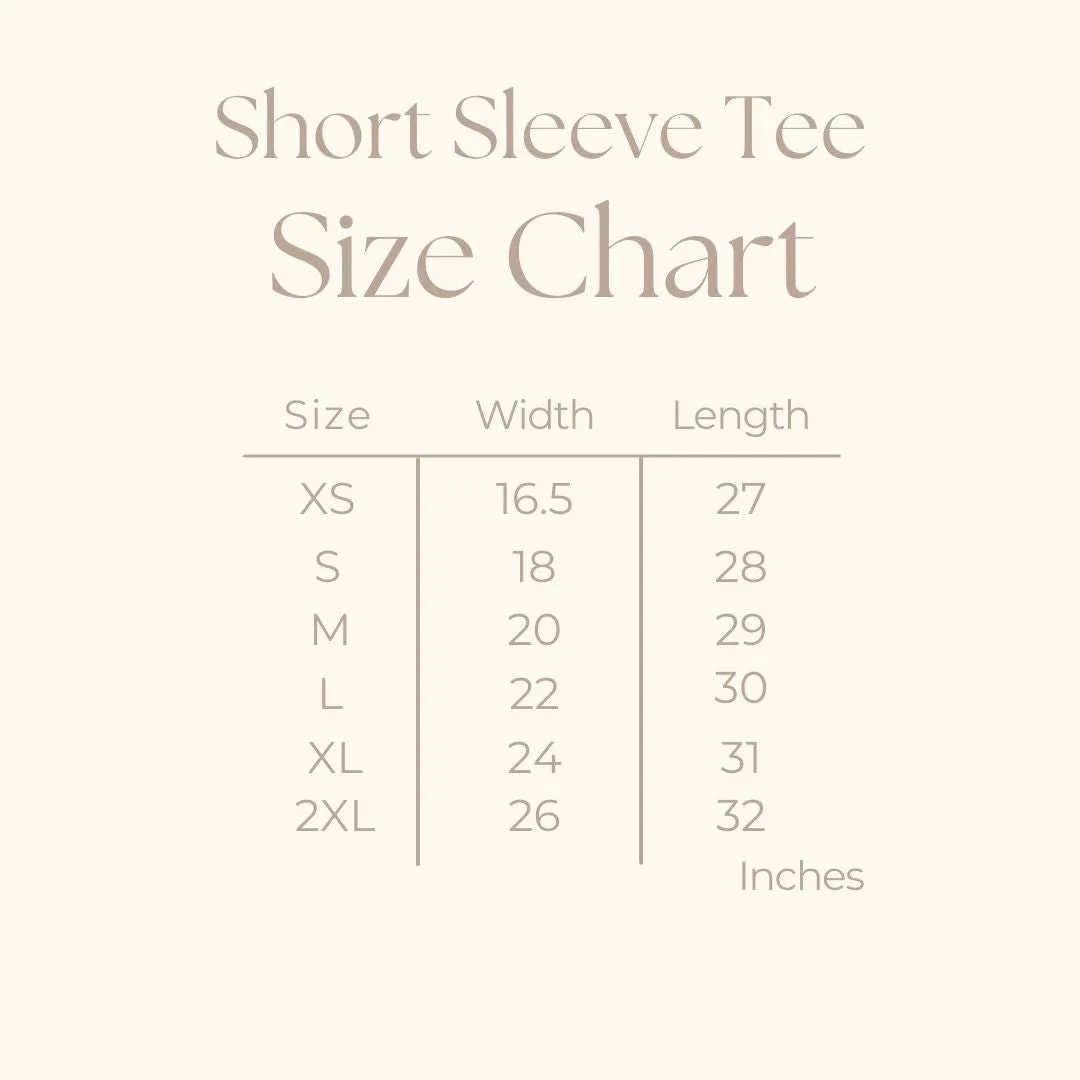 Believe Bold Cursive | Short Sleeve Crew Neck