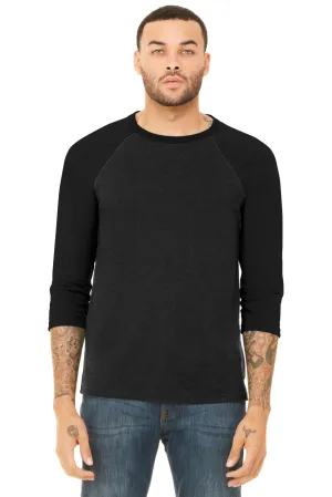 BELLA CANVAS Unisex 3/4-Sleeve Baseball Tee. BC3200