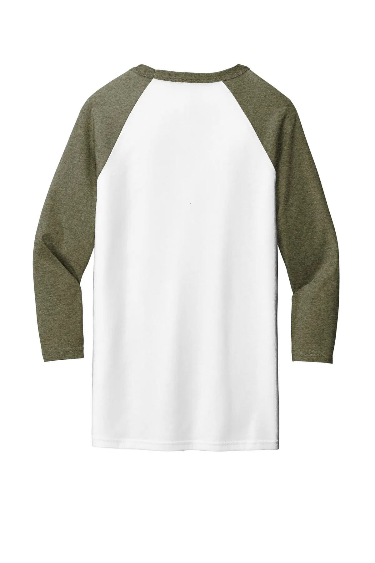 BELLA CANVAS Unisex 3/4-Sleeve Baseball Tee. BC3200