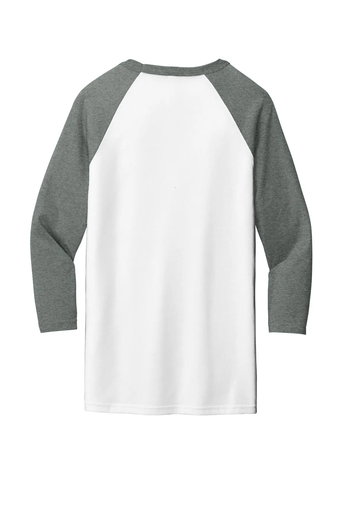 BELLA CANVAS Unisex 3/4-Sleeve Baseball Tee. BC3200