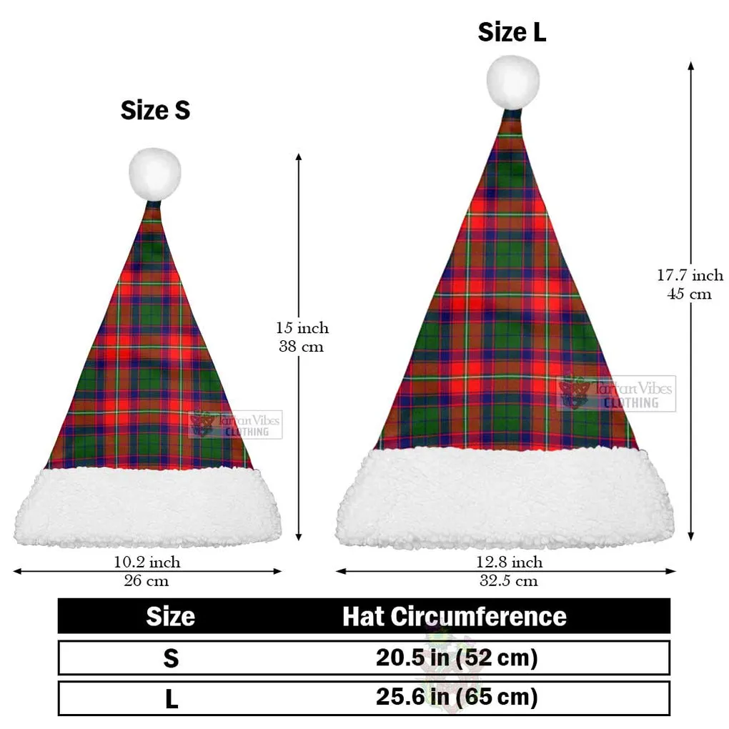 Belshes (Belsches) Tartan Christmas Santa Hats