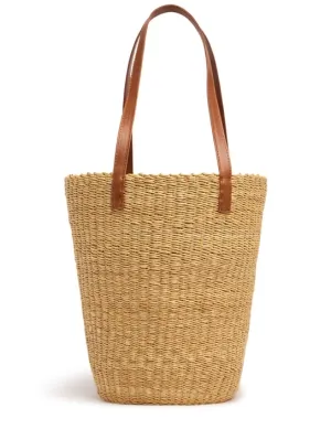 Bembien   Solana raffia effect tote bag 