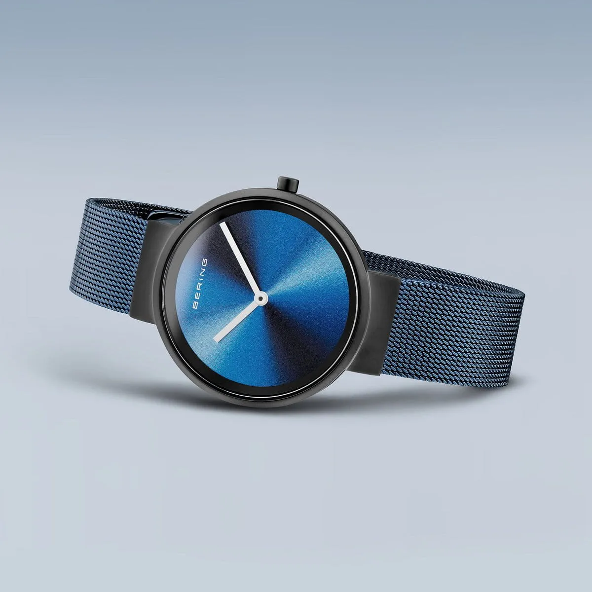Bering Ladies' 19031-327 Classic Blue Stainless Steel Watch