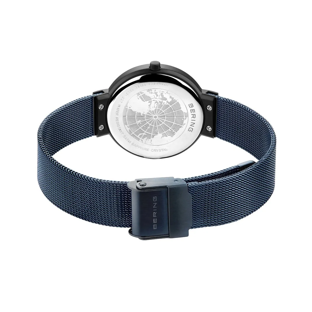 Bering Ladies' 19031-327 Classic Blue Stainless Steel Watch