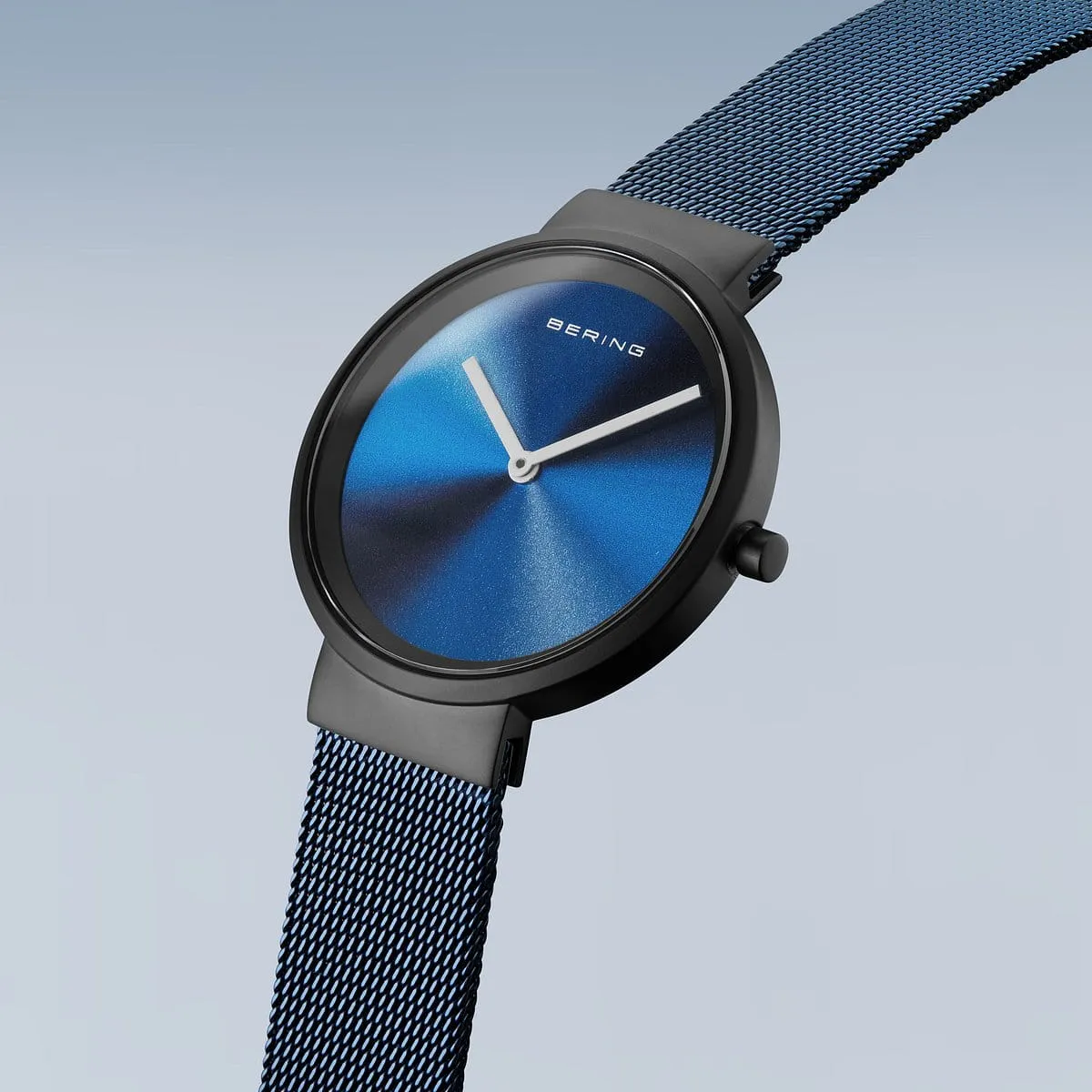 Bering Ladies' 19031-327 Classic Blue Stainless Steel Watch
