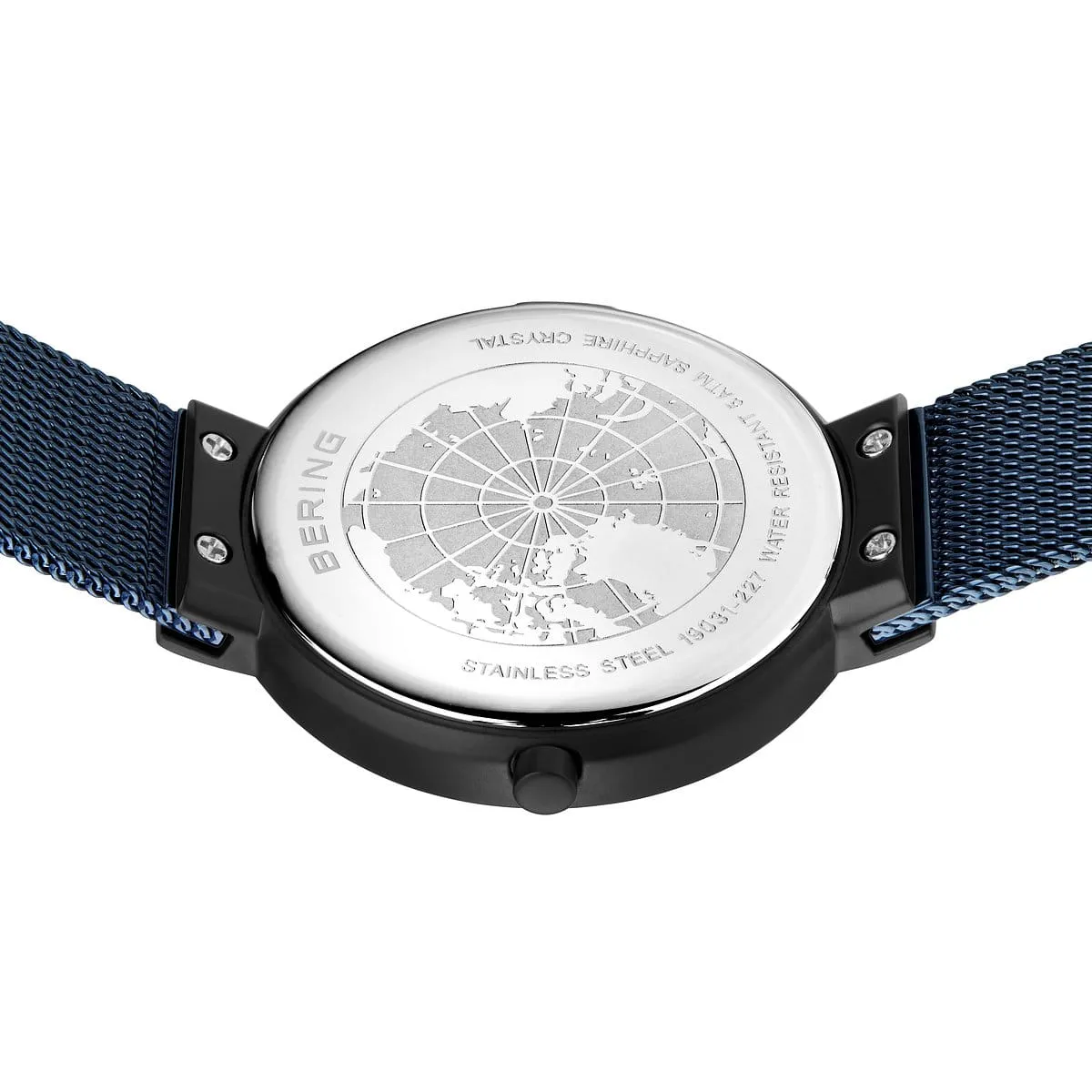 Bering Ladies' 19031-327 Classic Blue Stainless Steel Watch