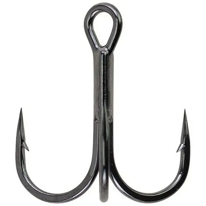 Berkley Fusion19 Treble 1X Strong Needle Point Hooks Treble Hook Size 4 8pk