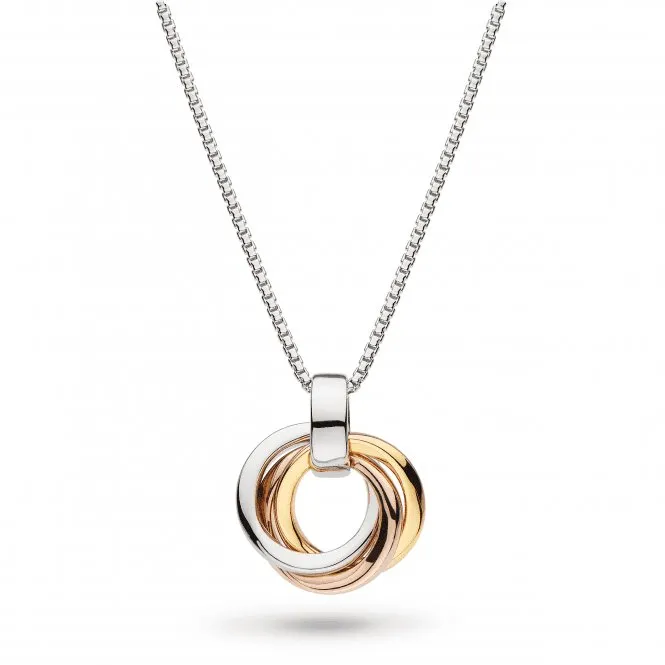 Bevel Small Trilogy 17" Necklace 9168GRG