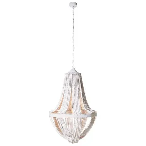 Bianca Wooden Beaded Ceiling Light