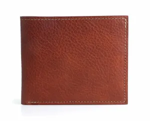 Bifold Leather Wallet Tan