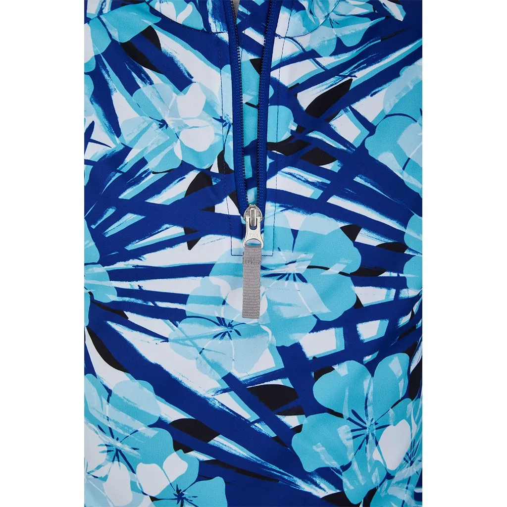Big Girls Surface Half Zip - Bahama Blue Island (2021)