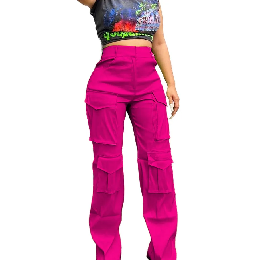 Big Pocket Lady Cargo Pants- Culture Heaven Special