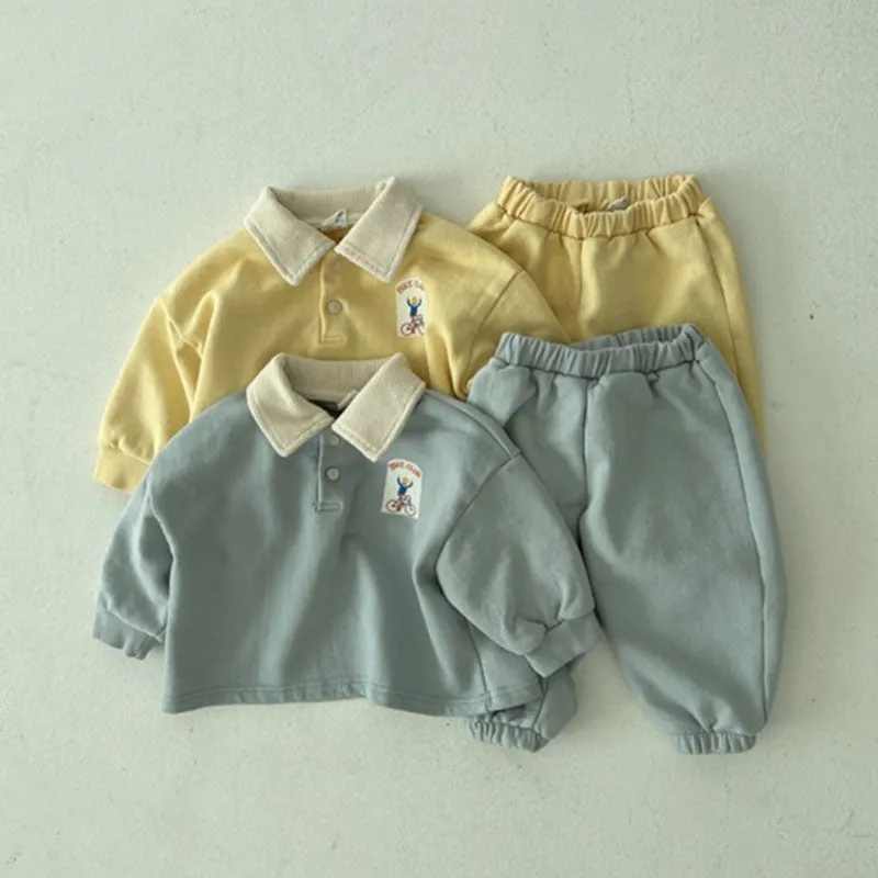 Bike Club Kids Lapel Top Outfits