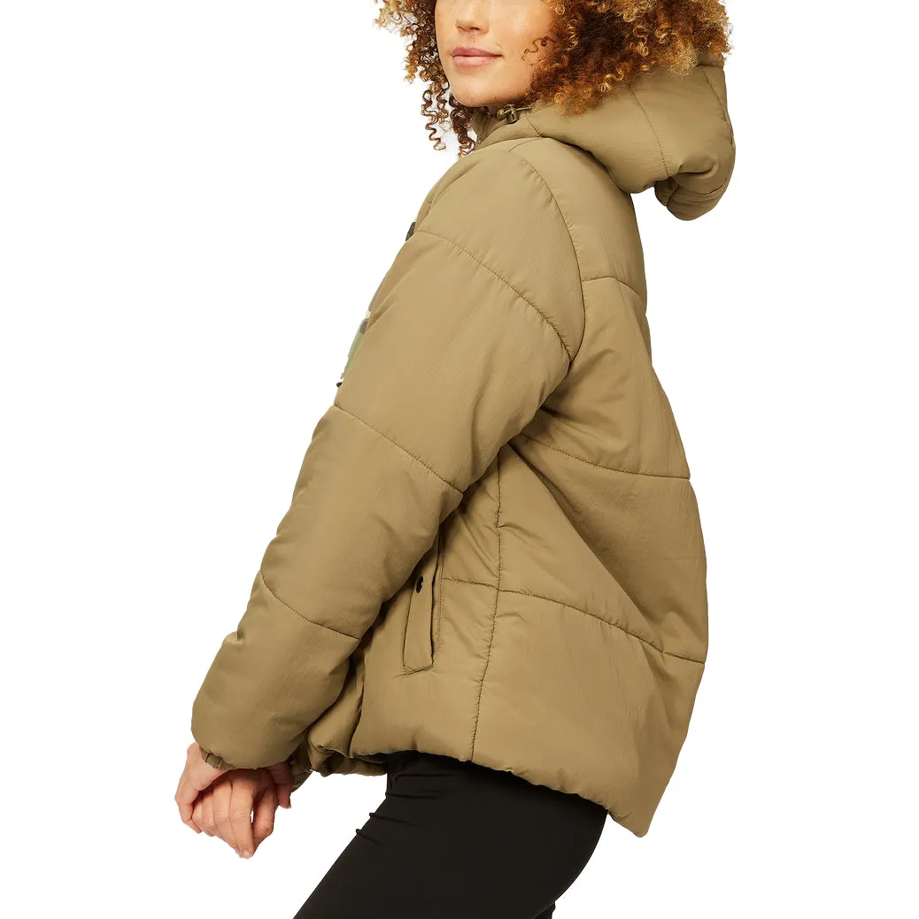 Billabong Women's A/Div Transpot Puffer Zip-Up Jacket